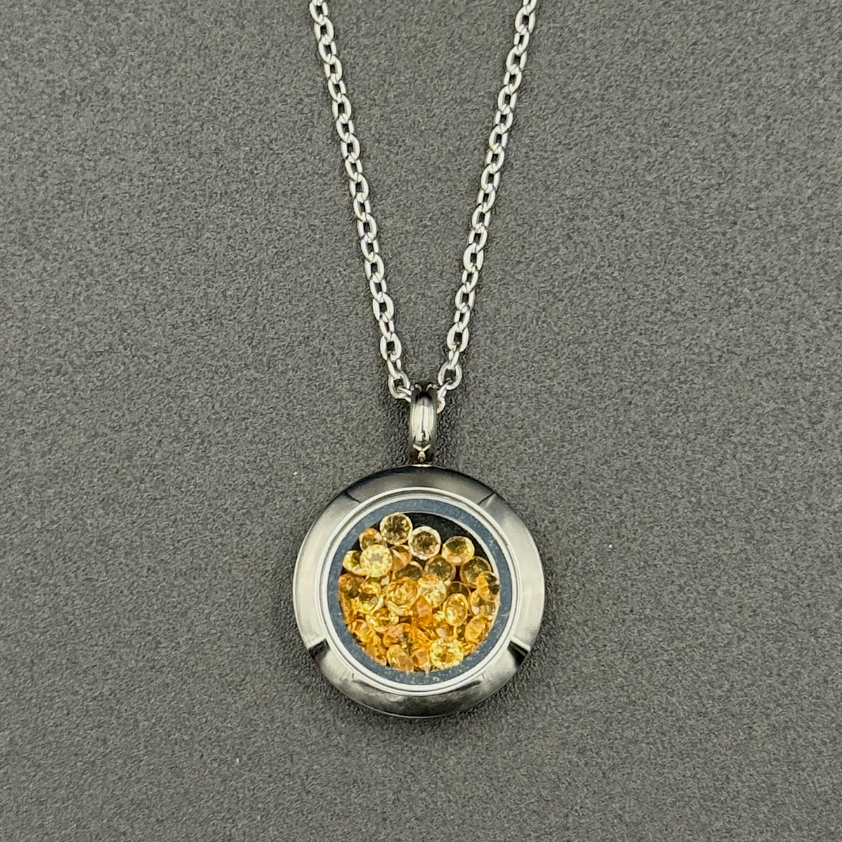 minはる★天然スフェーン★リング、ペンダントオーダー オフスプリング(OFFSPRING) ペンダント - スターリングシルバー